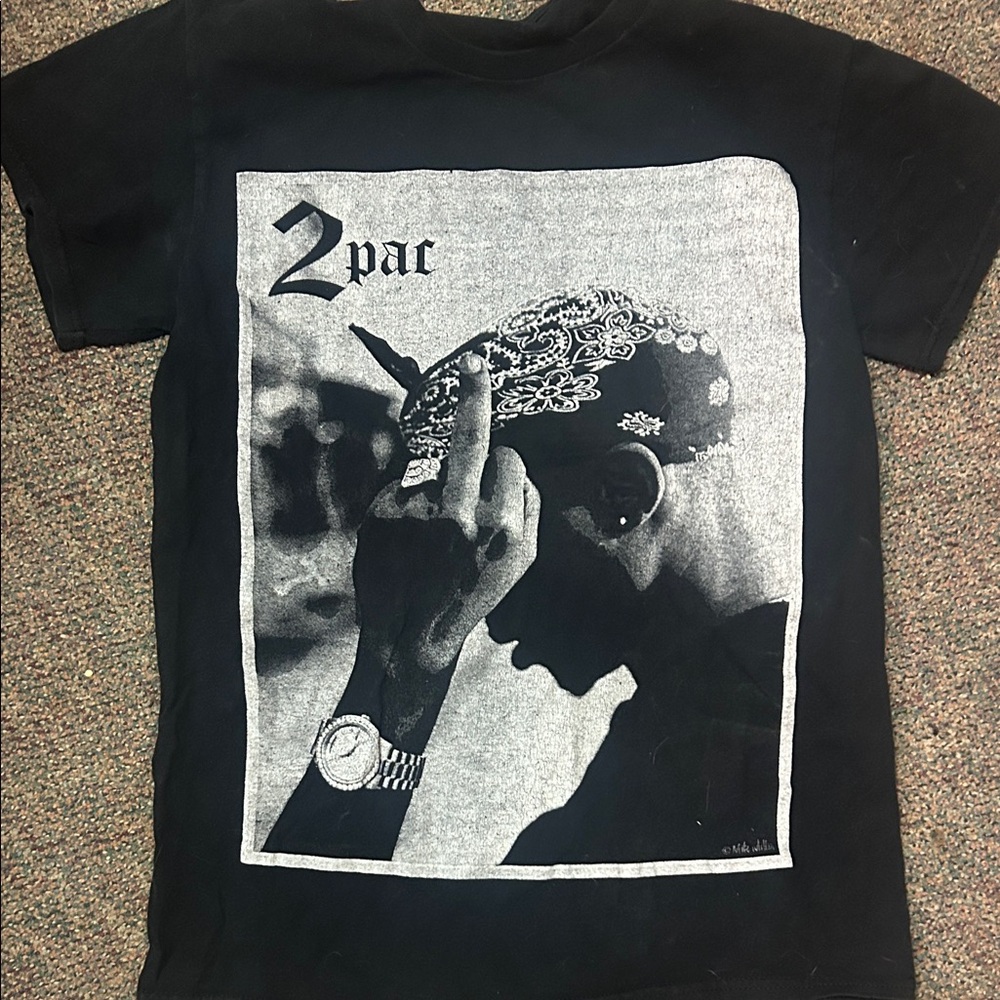 Vintage Black 2Pac Graphic T-Shirt